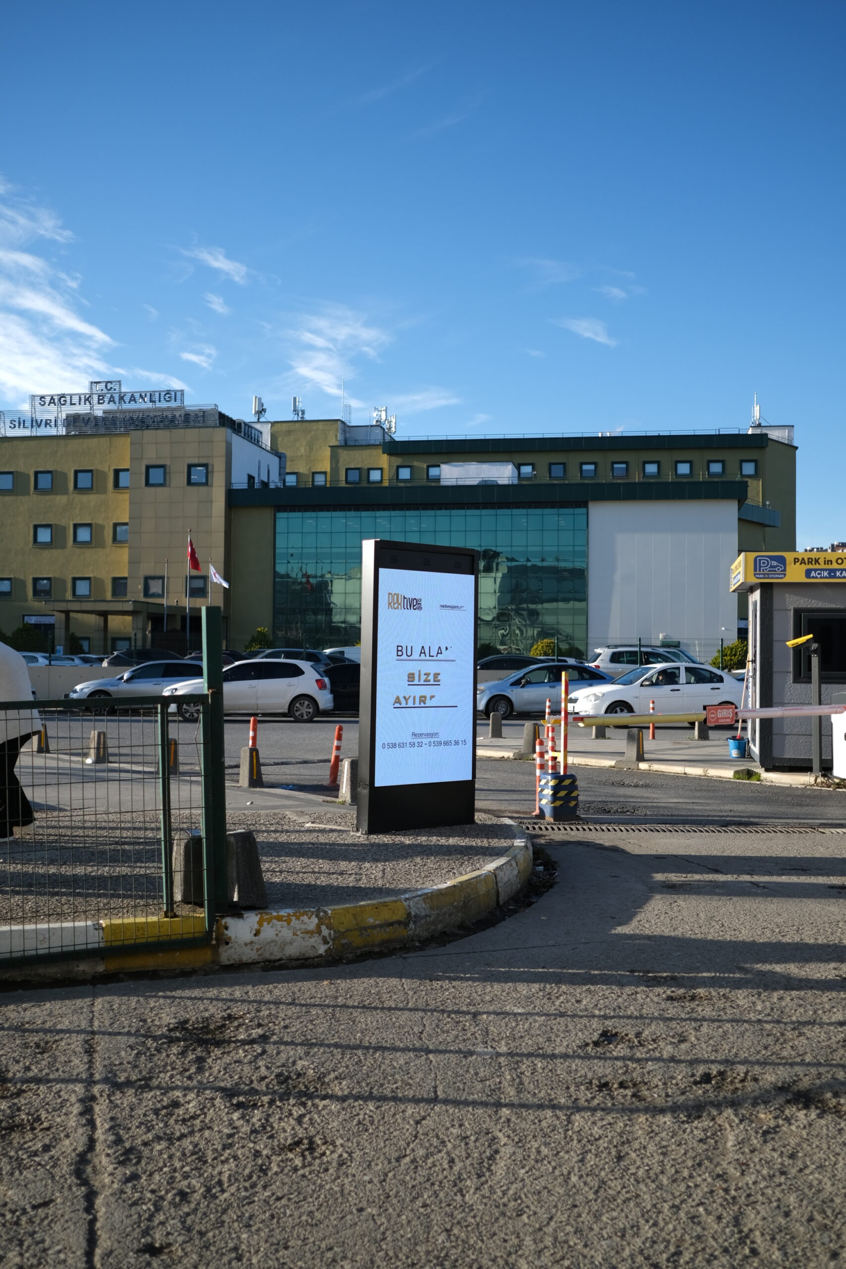 vega silivri otopark led ekran